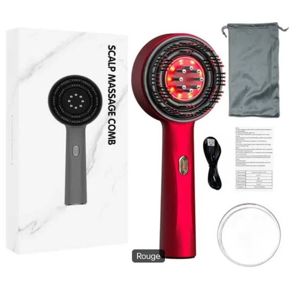 Brosse de massage cuir chevelu