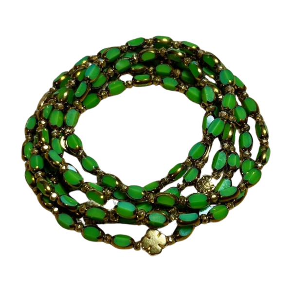 Bracelet Bohème vert