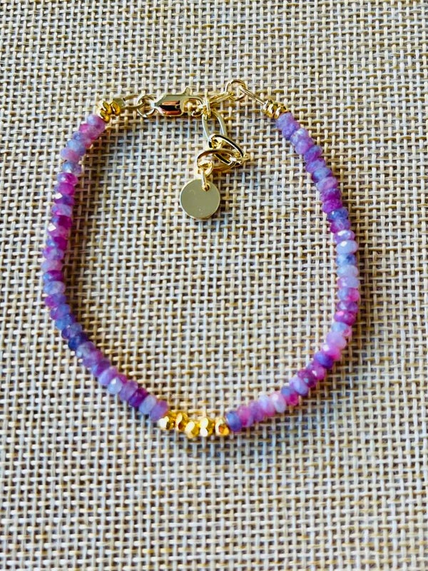 Bracelet Tourmaline rose