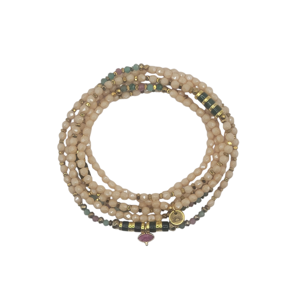 Collier et Bracelet PALOMA  6 Tours