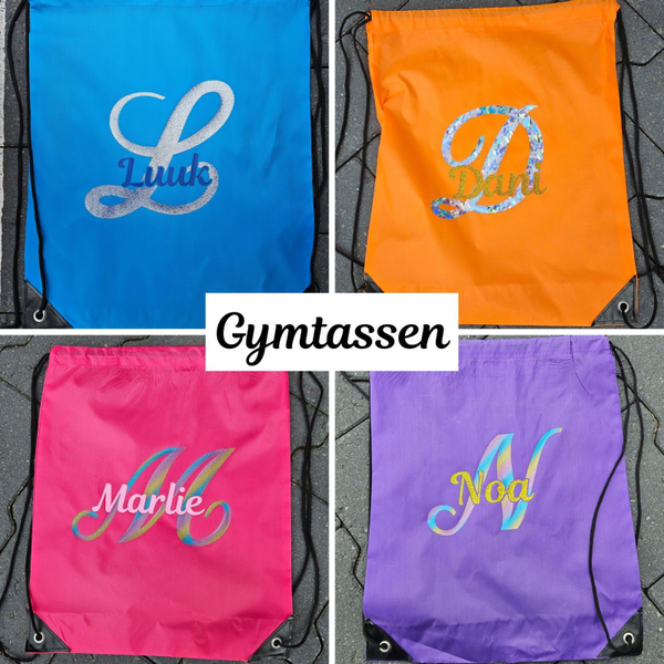 Gymtas met naam