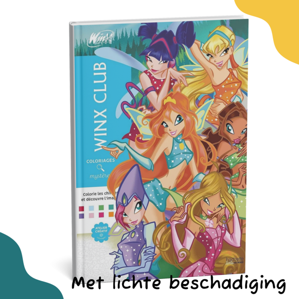 Coloriages Mystères Winx Club, lichte beschadiging