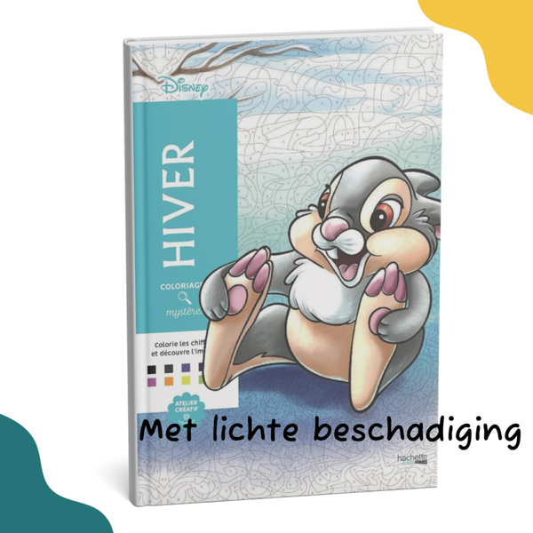Mystery Coloring Hiver – Licht beschadigd