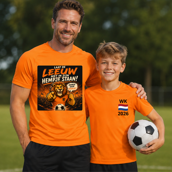 Gepersonaliseerd WK 2026 Shirt met Naam