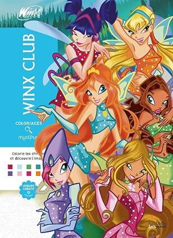 Coloriages Mystères Winx