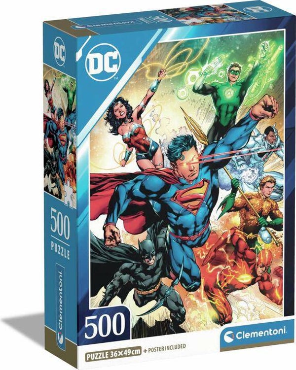Clementoni DC Comics Puzzle 500 pièces