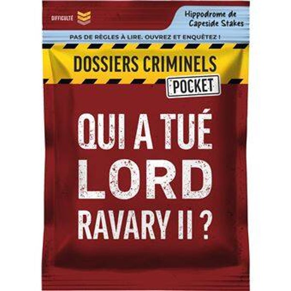 D0ssiers Crininels  Pocket 2 - Qui a tue Lord Ravary II ?