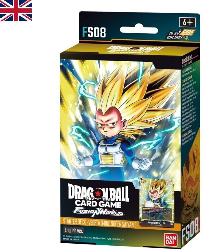 Fusion World FS08 Starter Deck Dragon Ball Super Card Game ENG
