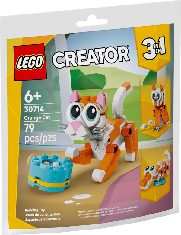 Polybag Creator - Le chat orange