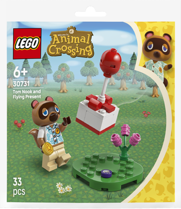 Polybag Animal Crossing - Tom Nook et cadeau volant