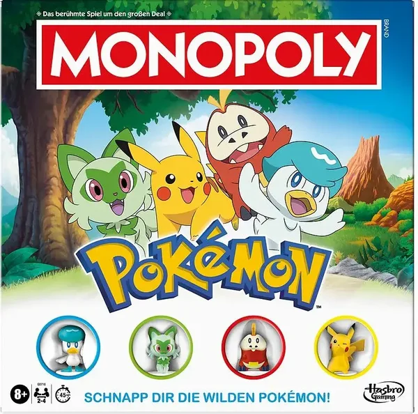 Monopoly Pokemon Hasbro Gaming - Allemand