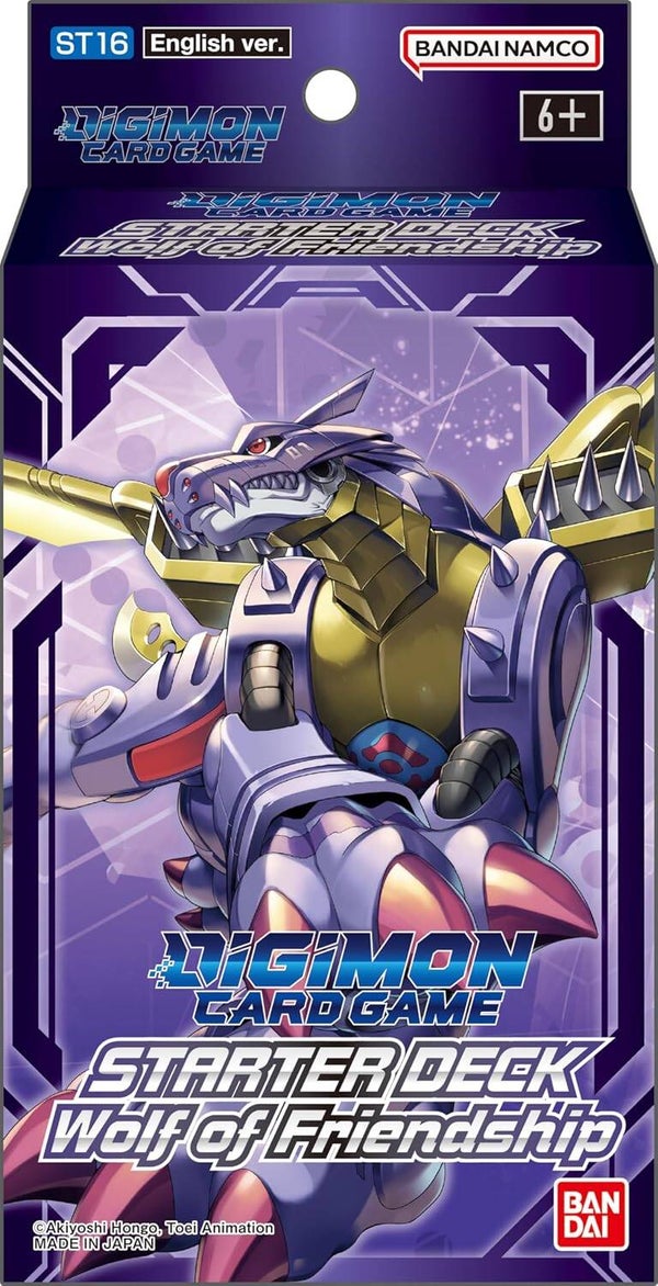 Digimon Wolf of Friendship Starter ST16 Deck - ENG