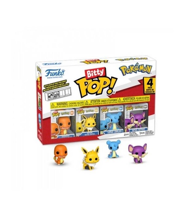 Funko Bitty POP! Pokemon Coffret 4 Figurines Salamèche