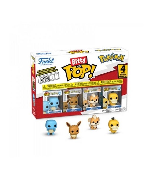 Funko Bitty POP! Pokemon Coffret 4 Figurines Carapuce