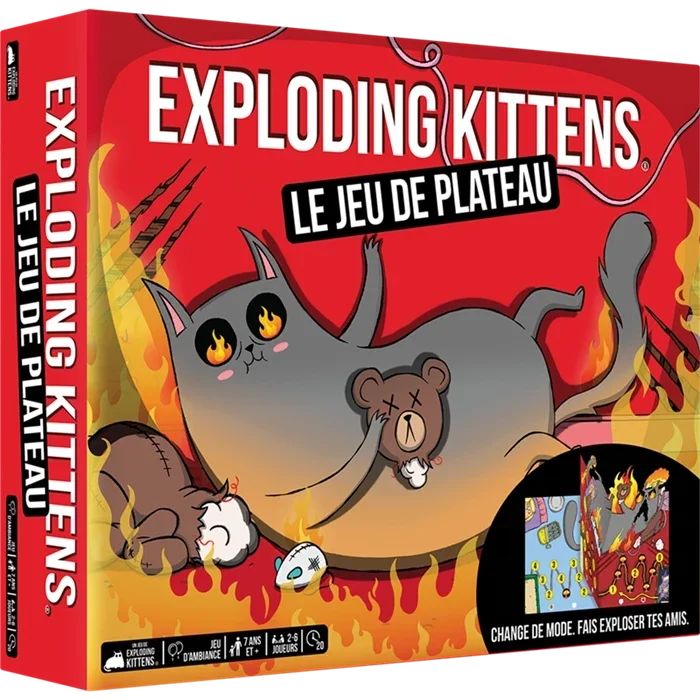 Exploding Kittens : Le Jeu De Plateau
