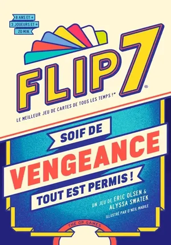Catch up games -  FLIP 7 VENGEANCE (FR)