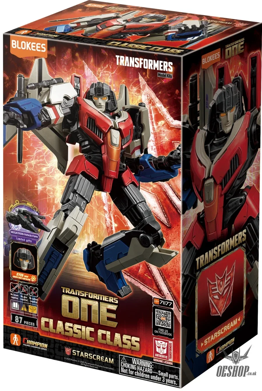Blokees Transformers Plastic Model Classic Class 16 Starsream