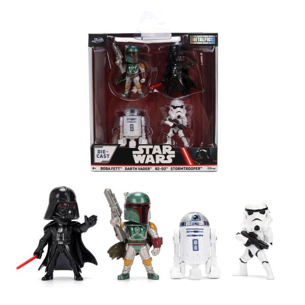 Jada - Star Wars - Set De 4 Pièces Métal - 6 Cm