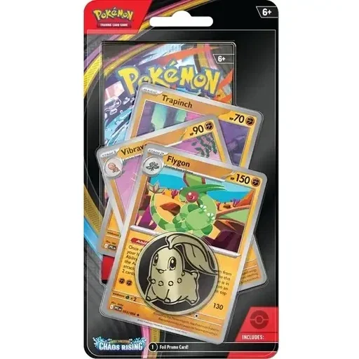 Pokémon – Mega Evolution – Chaos Rising (ME04) – Premium Checklane Blister Set- ENG