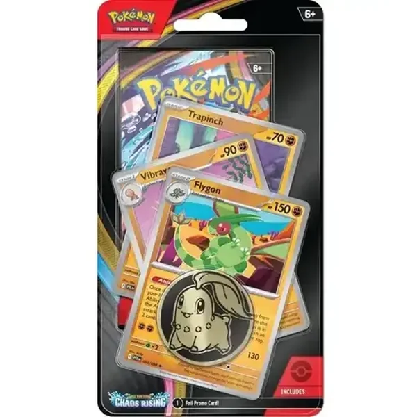 Pokémon – Mega Evolution – Chaos Rising (ME04) – Premium Checklane Blister Set- ENG