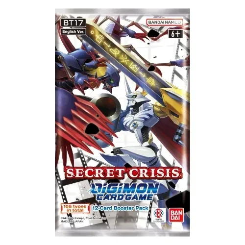 Digimon Card Game - Secret Crisis- BT17 - ENG