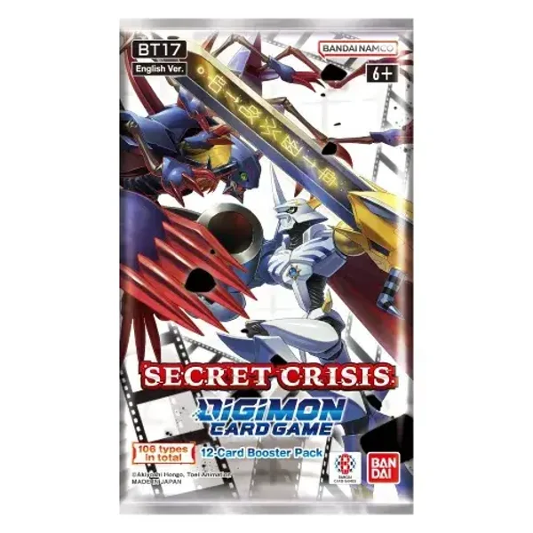 Digimon Card Game - Secret Crisis- BT17 - ENG