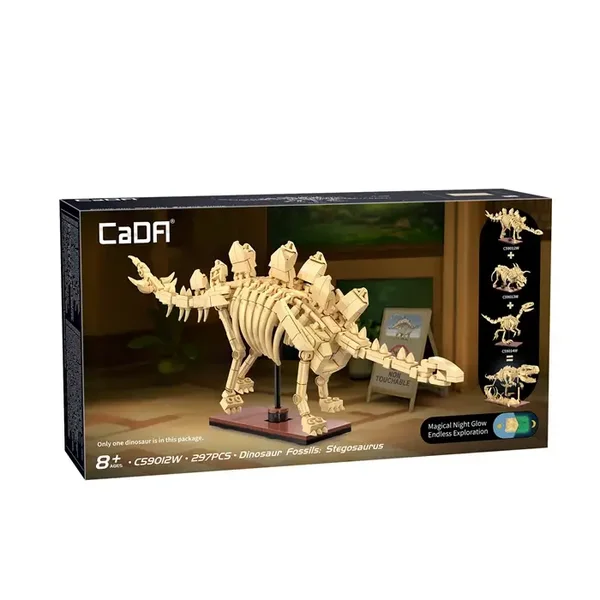 CaDa - CREATIVE - squelette de stegosaurus