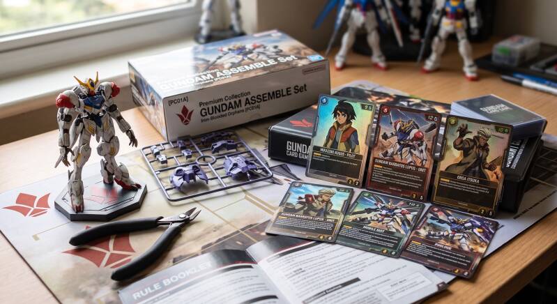 gunda,figurines,gundam cards,banda,ludibox,lausanne,jeux,jouets,