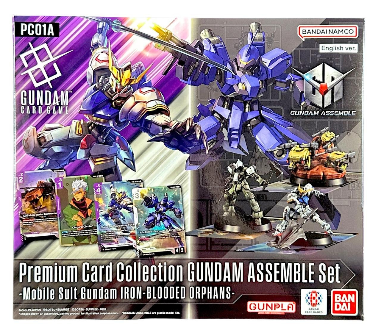 Gundam Card Game - Premium Collection GUNDAM ASSEMBLE Set Iron-Blooded Orphans [PC01A] ENG