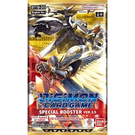 Digimon Card Game - Special Booster Ver.2.5 BT19-20  - ENG