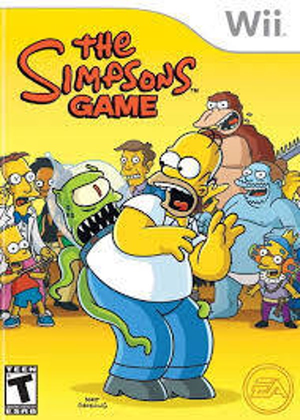 Nintendo Wii - The Simpsons Game