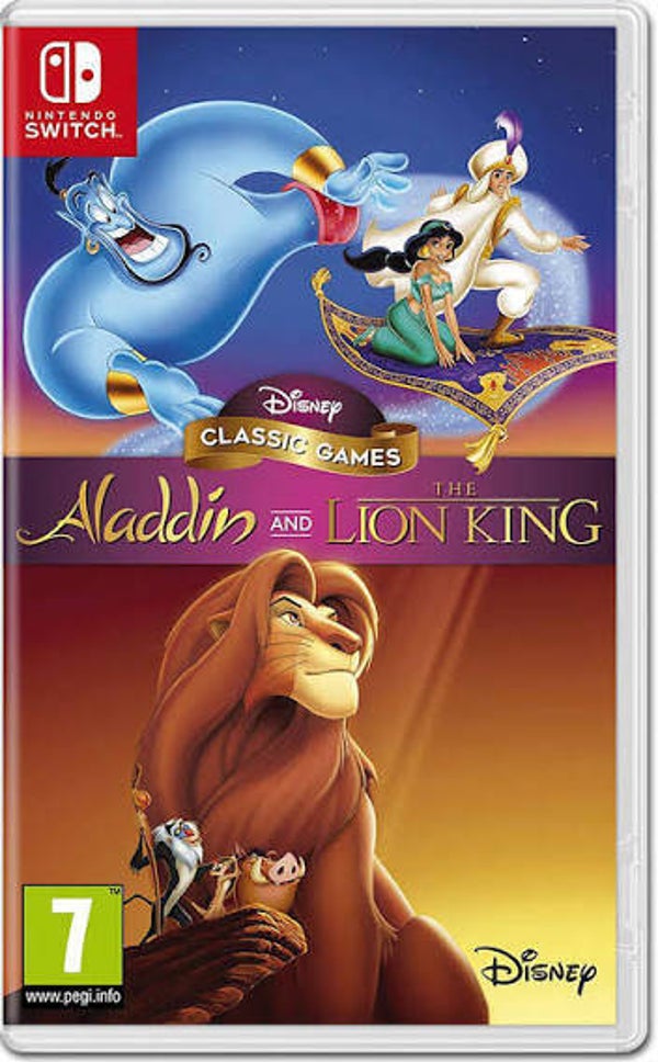 Nintendo Switch - Disney Classic Games: Aladdin and The Lion King
