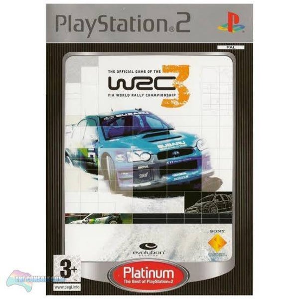 PlayStation 2 - WRC 3: The Official Game of the FIA World Rally Championship