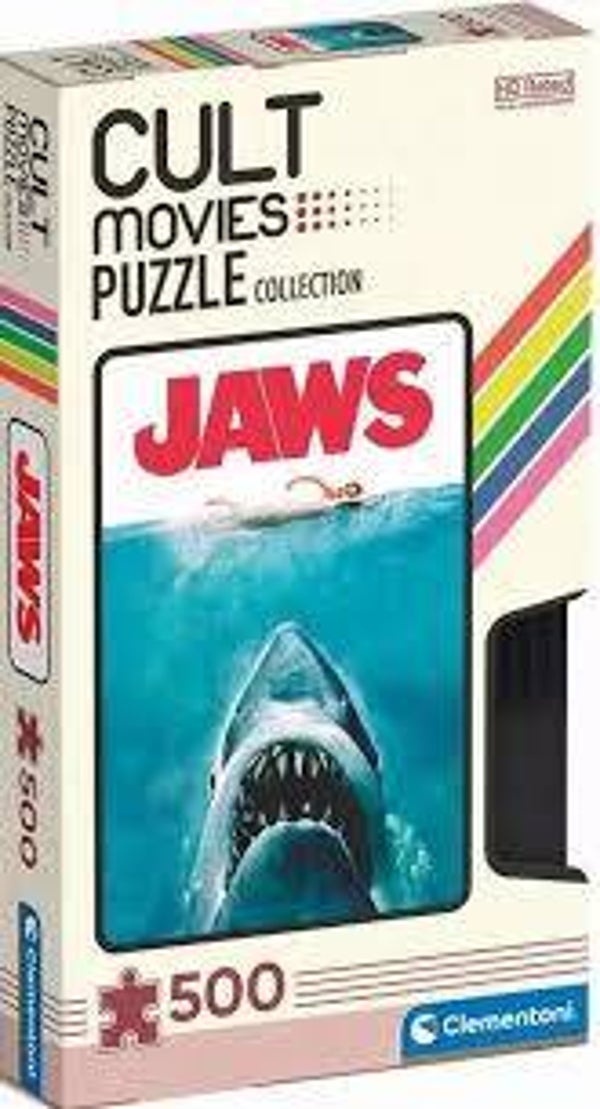Puzzle 500 pièces - Clementoni - Cult Movies - Jaws