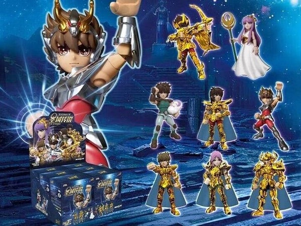 1 Boîte Mystère - SAINT SEIYA ACTION FIGURES - THE 1st BULLET: GOLDEN WILL - KAYOU