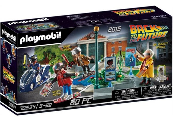 Playmobil - Retour vers le futur Part II Poursuite avec Hoverboard