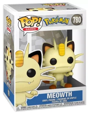 Funko POP Games: Pokemon- Meowth (EMEA)