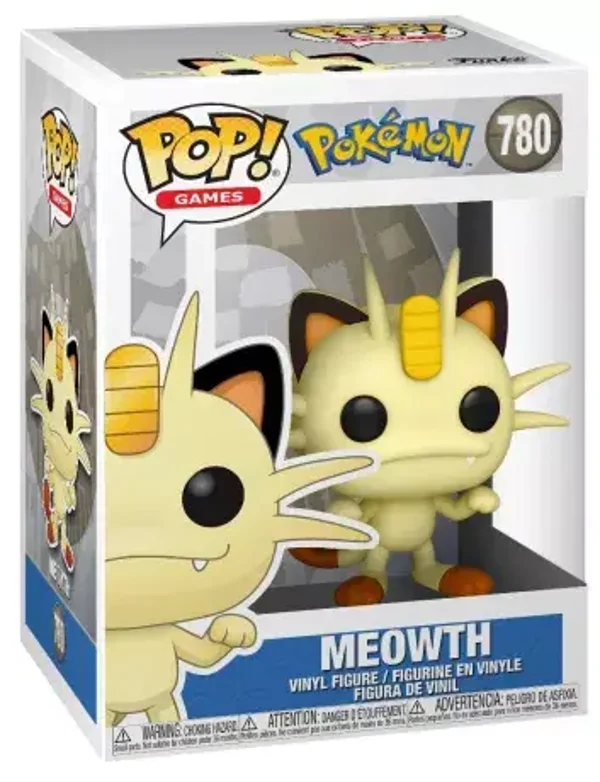 Funko POP Games: Pokemon- Meowth (EMEA)