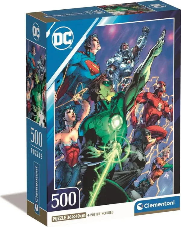 Clementoni DC Comics Puzzle 500 pièces
