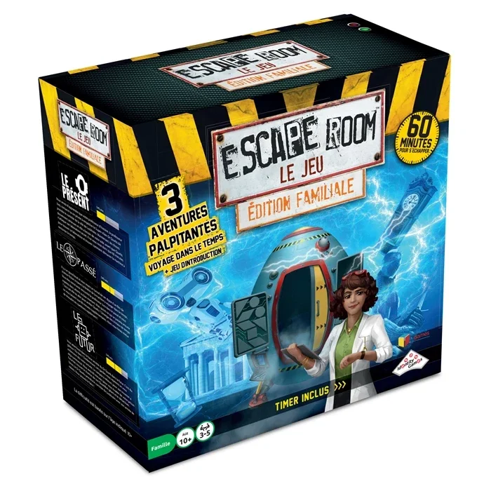 Escape room - Coffret voyage dans le temps - Édition famille