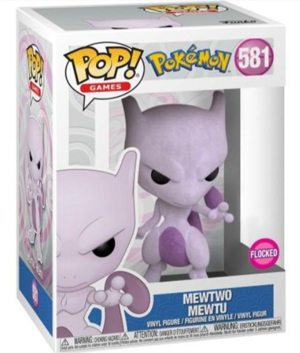 Funko Pop Pokemon - Mewtwo Flocked