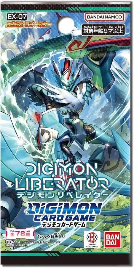 Digimon Card Game - Digimon Liberator EX07 Booster Pack - ENG