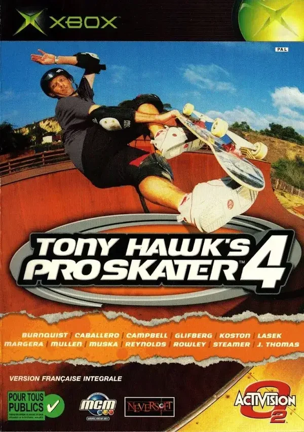 Microsoft - Xbox - Tony Hawk's Pro Skater 4