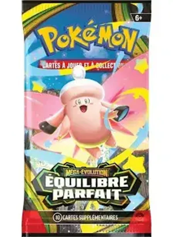 Pokémon – Mega Evolution – Equilibre Parfait – Sleeved Booster - FRA