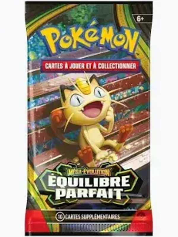 Pokémon – Mega Evolution – Equilibre Parfait – Sleeved Booster - FRA