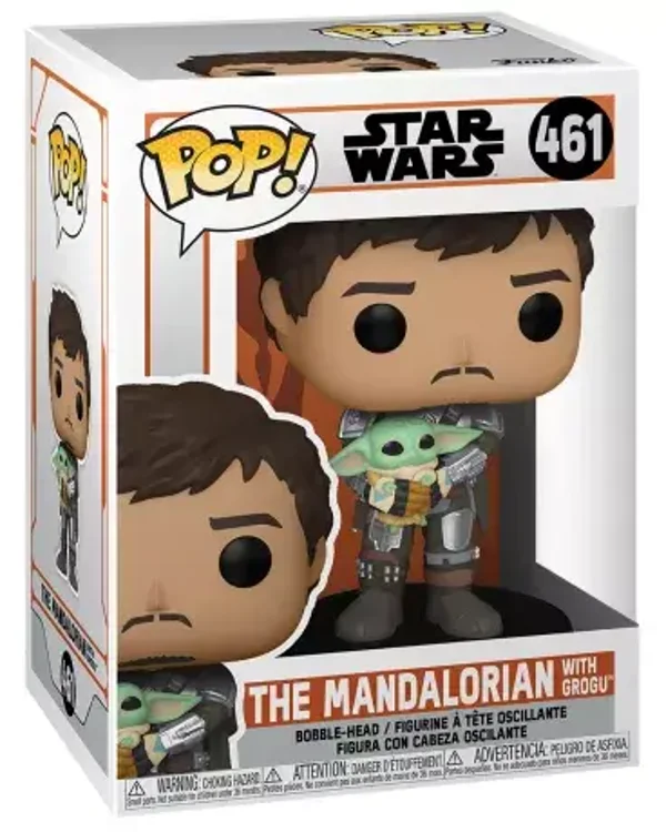 Funko Pop! Star Wars Mandalorian : Mando Hold Child (461)