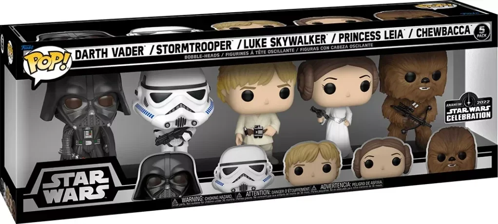 Funko Pop! 5-Pack - Star Wars: Episode IV - A New Hope - Multicolore - 5 figurines