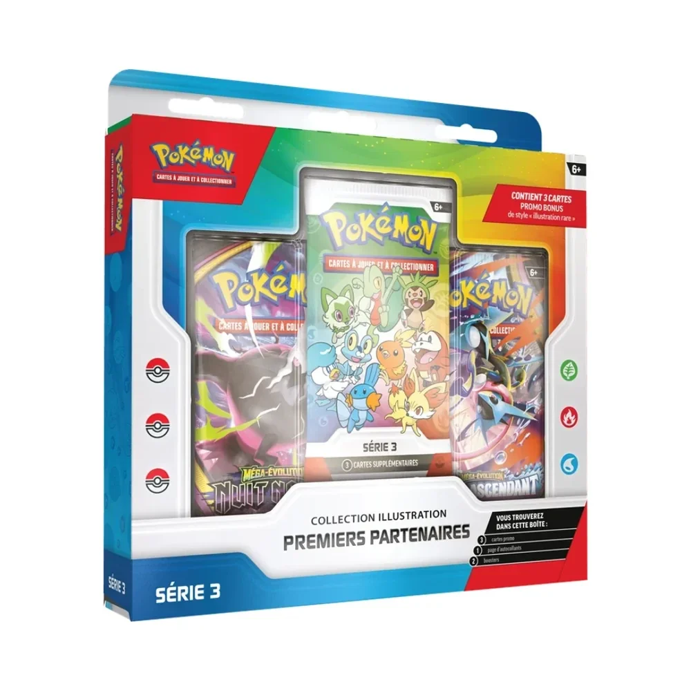 Pokémon - Collection Illustration Premiers Partenaires - Série 3 - ENG