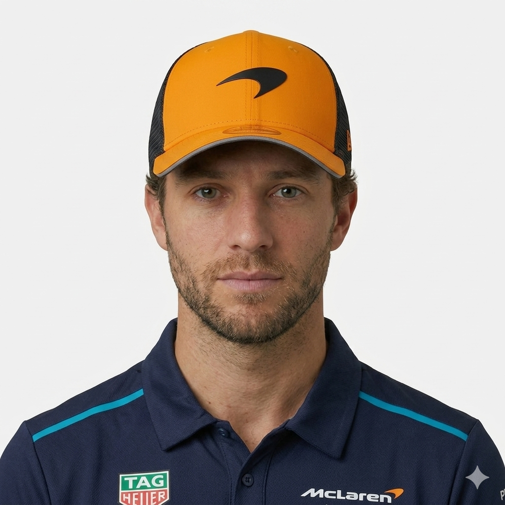 Casquette McLaren "Oscar Piastri" (Orange)