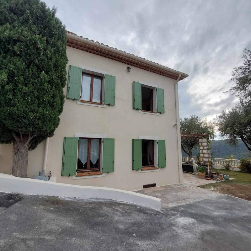 réfection façade collines de nice